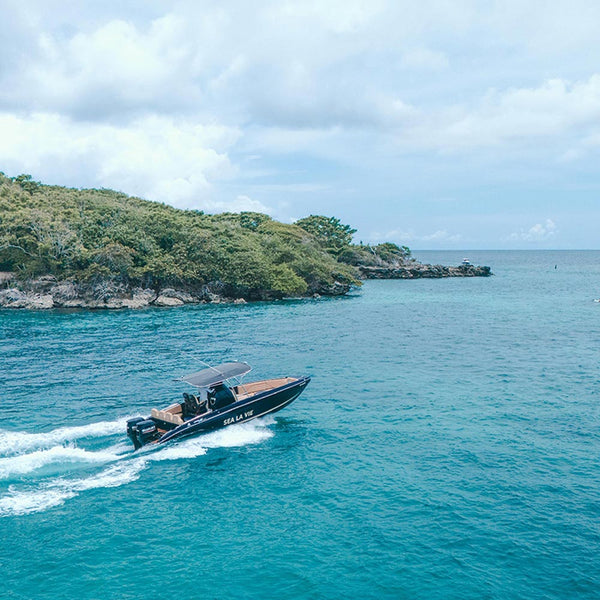 Alquiler de Lancha Deportiva de Lujo a las Islas del Rosario desde Cartagena