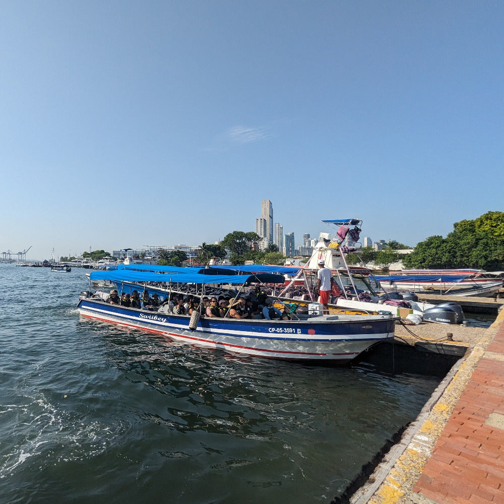Transporte en lancha a Isla Grande desde Cartagena