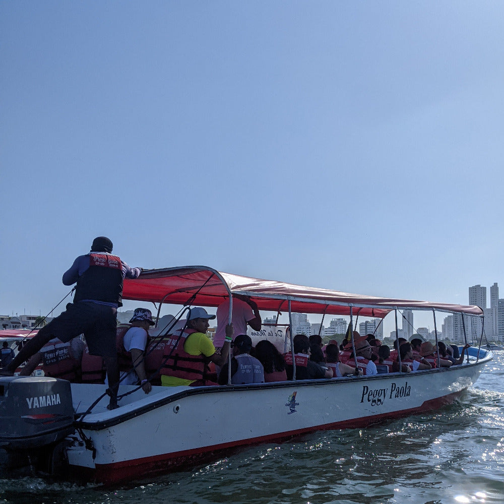 Transporte en lancha a Islas del Rosario desde Cartagena